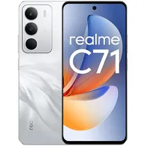 Celular Realme C71 RMX5303 Dual Sim de 256GB/8GB Ram de 6.67" 50MP/5MP - White Swan (Anatel)