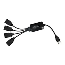 Hub 4 Portas Sate A-HUB05 Preto USB 2.0