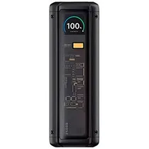 Carregador Portátil Xiaomi 212W Hypercharge Power Bank BHR9970GL P03MI 25000MAH / USB / USB-C - Preto