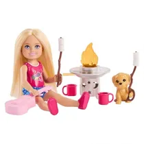 Boneca Mattel Barbie Family & Friends Adventure Chelsea JJV61