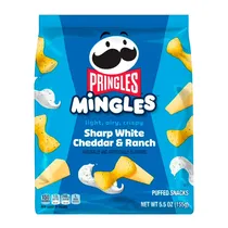 Salgadinho Pringles Mingles White Cheddar Ranch Pacote 155G
