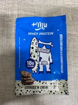 +Mu Whey Protein Cookies´N Cream 31G Plastico Azul