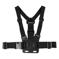 Suporte de Peito 4LIFE Versaflex Colletion Chest Mount Harness FL31 para Camera de Açao Gopro - Preto