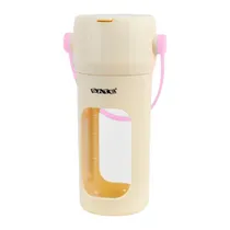 Liquidificador Portátil Satellite A-P276 Recarregável USB-C 380ML Beige/Rosa