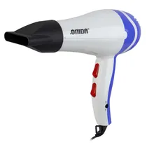 Secador de Cabelo Onida ON-061 / 3 Temperaturas / 2 Velocidades / 3200W / Bivolt - Azul/ Branco