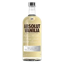 Vodka Absolut Vanilia Saborizado Vainilla 1L