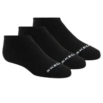 Meias Skechers com 3 Pares Preto 9-11 Eua