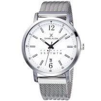 Relógio Analógico Daniel Klein Premium DK11849-1 Masculino, Metal - Prata