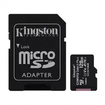 Cartão de Memória Class 10 Micr SD Kingst 128GB 100M/s