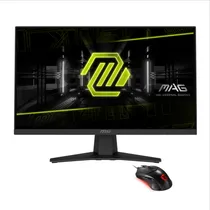 Monitor 23.8" MSI G244F Gaming Flat 200HZ FHD + Mouse