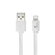 Cable USB Lightning Xtech XTG-236 On-The-Go 1M Blanco