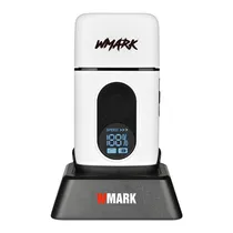 Barbeador Wmark NG-8906 Barber Shaver / 9500RPM / 1400MAH / Recarregavel - Branco