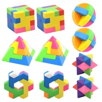 Borrador Quebra-Cabeça Variado 3X1