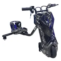 Triciclo Elétrico Hye HY-TR02 8.5" 250W - Preto Branco