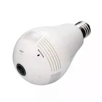 Camara de Segurança Panorâmica Lâmpada Inteligente VR Cam VT-17657-61 3D / Wifi / Full HD / Visao Noturna / App V380 Pro - Branco