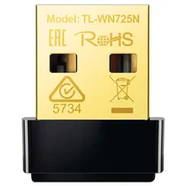 Adaptador USB Sem Fío TP-Link TL-WN725N 150MBPS - Preto