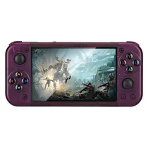 Console Portátil RG50XX 64GB Tela 5.0" 15000 Jogos - Roxo Transparente