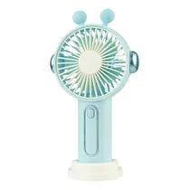 Mini Ventilador Portátil Mini Fan JL8830A - 3W - Recarregável - Azul