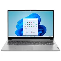 Notebook Lenovo Ideapad 1 15IJL7 82LX00DGUS 15.6" Intel Celeron N4500 4GB Ram/128GB SSD - Cloud Grey