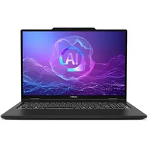 Notebook MSI Venture 16 Ai A2HMTG-046US, Intel Core Ultra 7 255H 2.00GHZ (5.10GHZ), 32GB Ram, 512GB SSD, Tela 16" Touch Full HD (1920 X 1080), Windows 11 Home, Ethernet (RJ45), Inglês, Solid Cinza