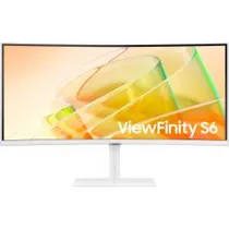Monitor LED 34" Samsung S6 LS34C654TANXGO Curvo Branco Uwqhd 100HZ 5MS