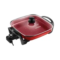 Sartén Eléctrica Mondial Multicook Premium PE-49-RC 4L 220V Rojo