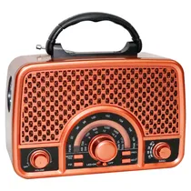 Rádio Portátil Megastar RX2154BTG AM/FM/SW de 3 Bandas