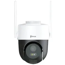 Sieco Camara IP S38PT Mini Dome 1080P Exterior/Wifi Blanco/Negro