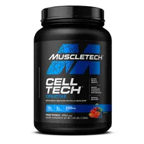 Muscletech Creatine Cell Tech Tropical Fruit Punch Plastico 1,36 KG/3LBS s/C
