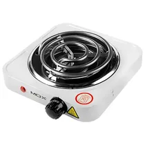 Fogareiro Fogão Portátil Elétrico Mox MO-HP240 / 1 Boca / 1500W / 220V - Branco