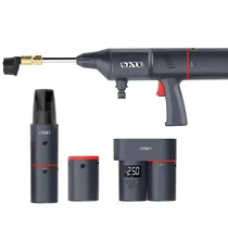 Lavadora de Alta Pressão Portátil Satellite Smart Kit A-BU01 BY-XCJ01 220V-50/60H - Preta