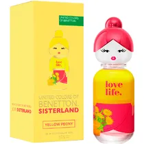 Perfume Benetton Sisterland Yellow Peony Eau de Toilette Feminino 80ML