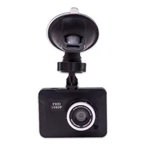 Camera DVR para Carro Black Box K0173 / HD / 2.2" / 170º / Sensor / 3MP / 5V - Preto