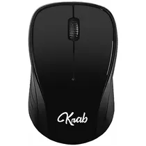 Mouse Sem Fio Krab KBM12 Até 1.200 Dpi - Preto
