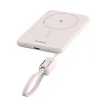 Carregador Port. G-Tide Slim 01 5000MAH Beige Wireless