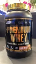 Landerfit Whey Premium Peanut Butter Plastico 2 LBS/936 G s/C