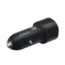 Carregador para Carro Samsung EP-L1100WBEGWW Dual Mini + Cabo - Preto