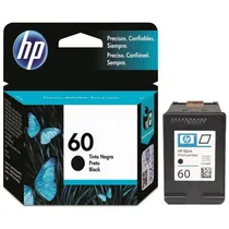 Tinta HP 60 Negro CC640WL 4,5ML (Reemplaza El HP 675/703/901)