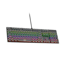 Teclado Gamer Mecânico Suspenso Xo KB-07 RGB USB - Preto