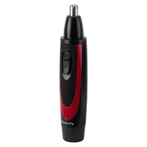 Depilador Nasal Smartfy DN-01RB / 2W / A Pilha - Preto/Vermelho