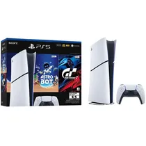 Sony Consola PS5 CFI-2115/2015 825GB Dig Slim Biv.Astrobot+G. TURISMO7