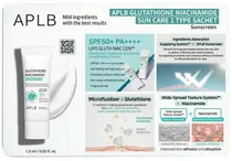 Protetor Solar Aplb Glutathione Niacinamide SPF50+ Pa++++ - 1.5ML