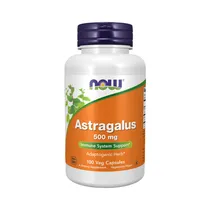 Vitamina Now Astragalus 500MG 100 Cápsulas