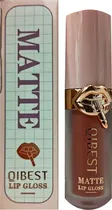 Batom Liquido Qibest Lip Gloss Q-2442 Matte N-05 - 2.3G