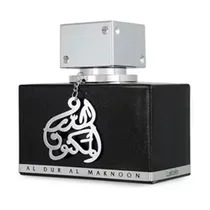 Perfume Lattafa Al Dur Al Maknoon Silver Masculino Eau de Parfum 100ML