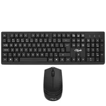 Kit Mouse e Teclado Krab KBKTM15 - 1600 Dpi - Português - Preto