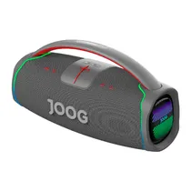 Speaker / Caixa de Som Portatil Joog Pair X / 200W / IPX6 / 1 Microfone / Bluetooth 5.3 - Cinza
