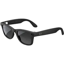 Oculos de Sol Inteligentes Ray-Ban Meta Wayfarer RW4008 - com Camera - Wi-Fi - Polar Gradient Graphite - Matte Black