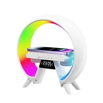 Smart Vision Speaker S528 RGB/BT/Alarma/Carg.Wirl 15W White