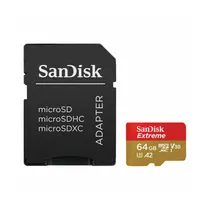 Cartão de Memória Micro SD Sandisk Extreme 64GB 160MB/s